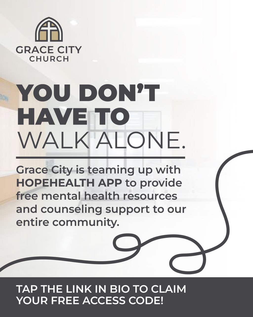 HopeHealth App partnership: You don't have to walk alone